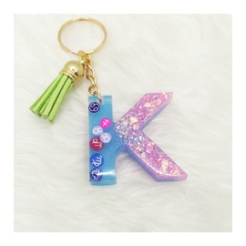 Llavero Alfabeto K (fimo)