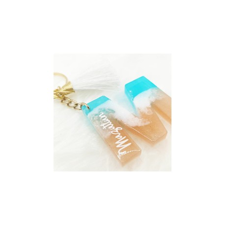 Llavero Efecto Mar (personalizado)